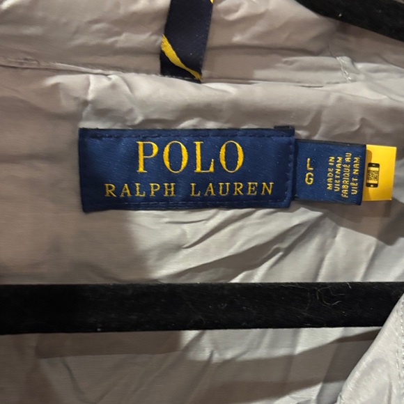 Polo by Ralph Lauren Light Gray Quilted Vest - Picture 2 of 2